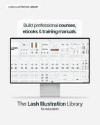 Lash Illustration Library