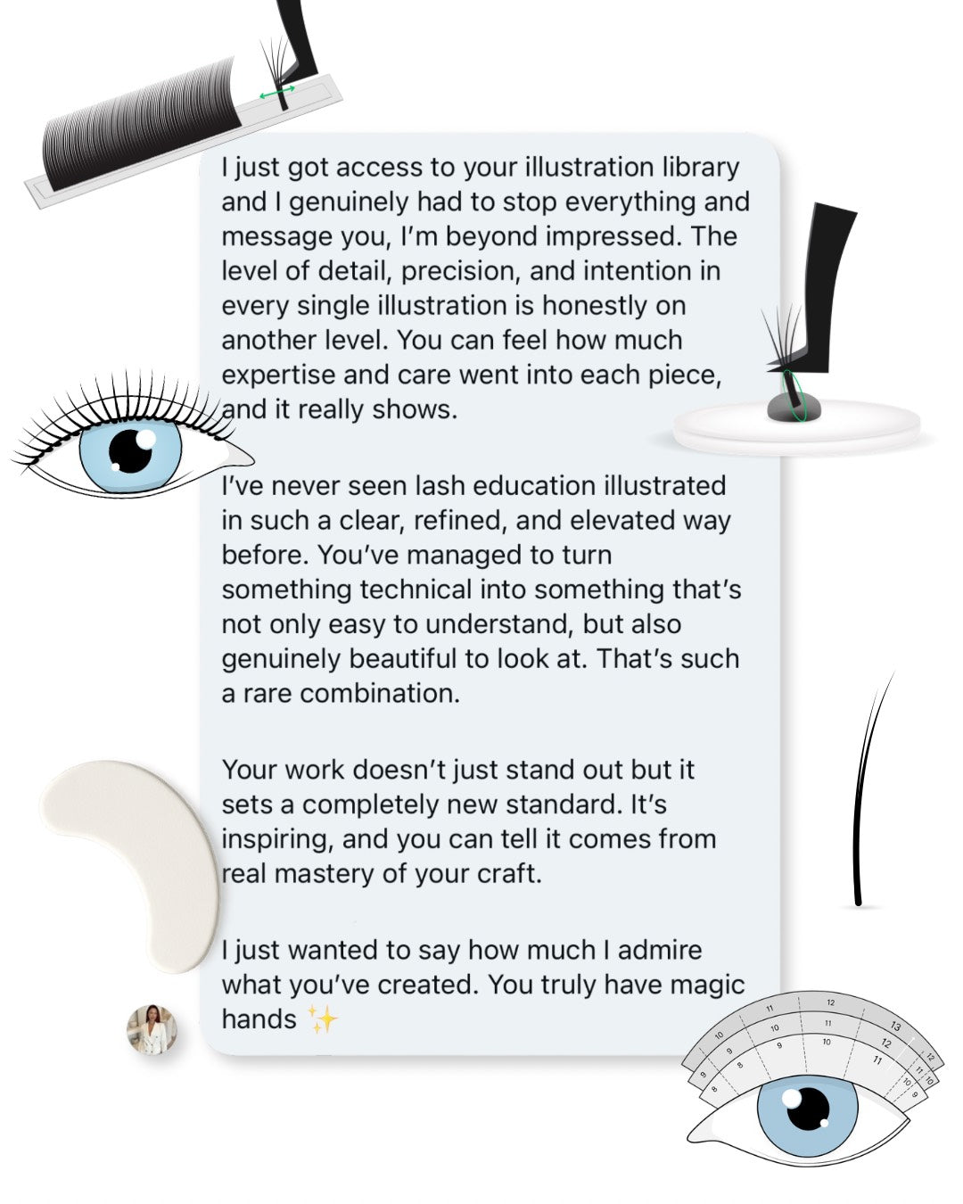 Lash Illustration Library