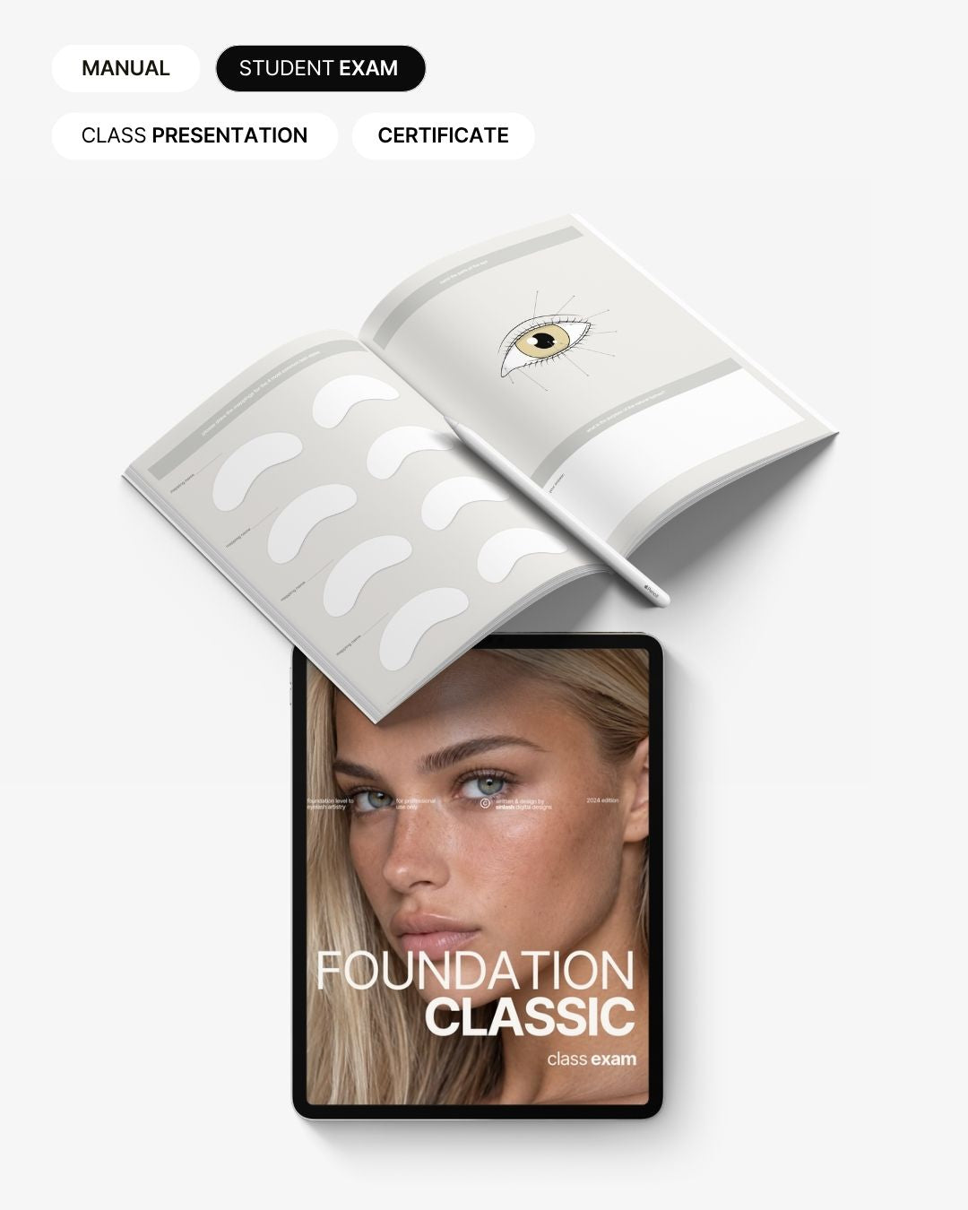 Classic Lash Training Manual Canva Template