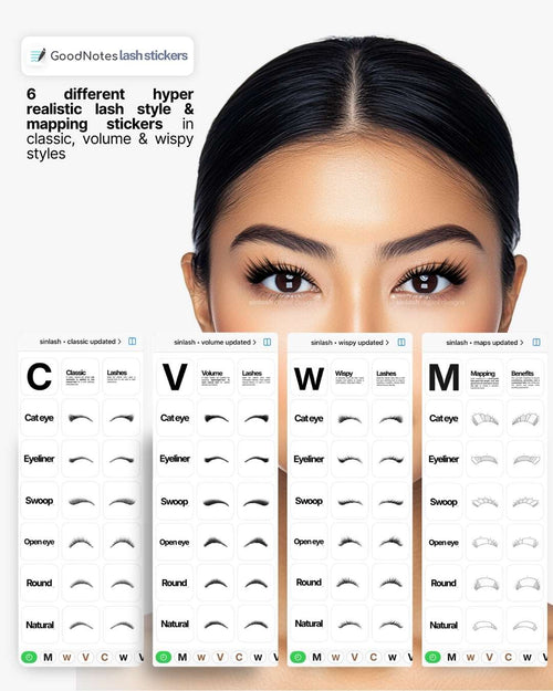 Lash Client Consultation & Design Book