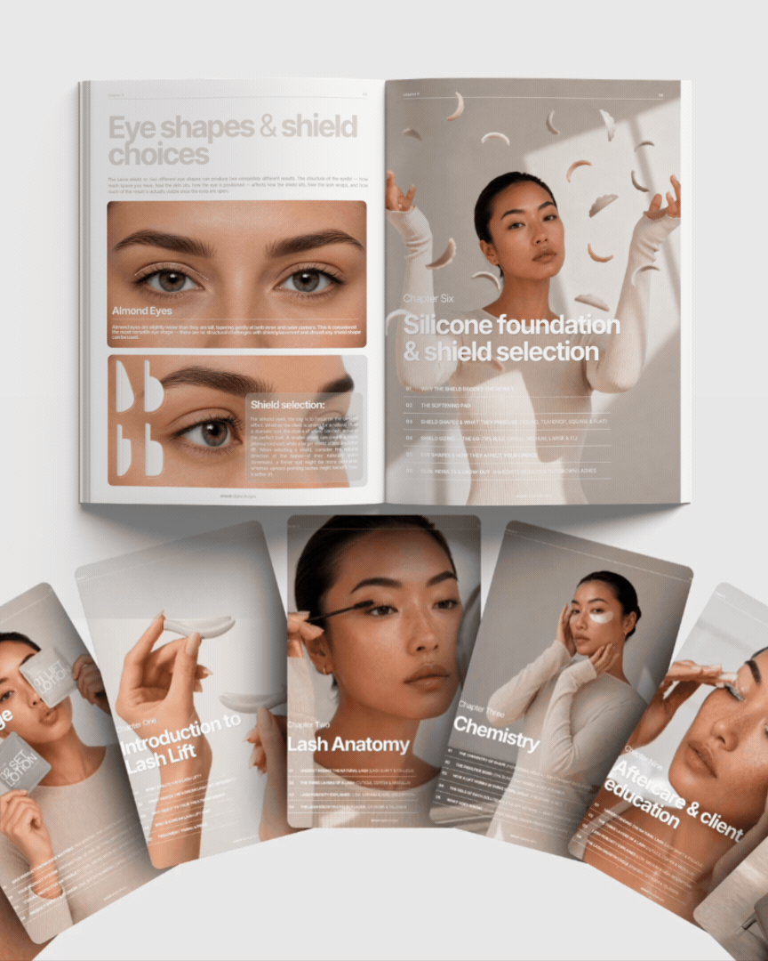 Korean Lash Lift Training Manual for Professional Educators