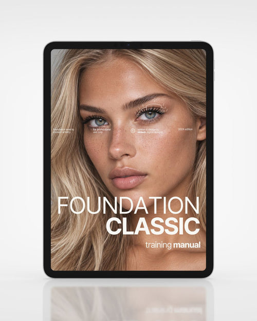 Classic Lash Training Manual Canva Template